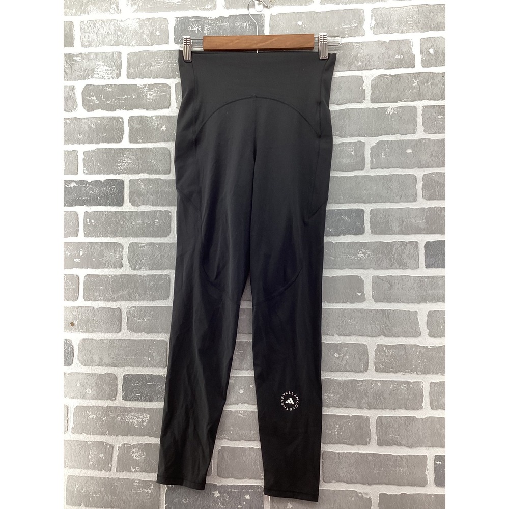 Adidas by Stella McCartney Womens Black High Rise Training Leggings Size M